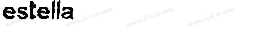 estella BC字体转换